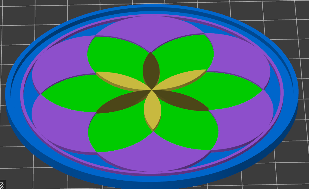 Flower of Life Coaster