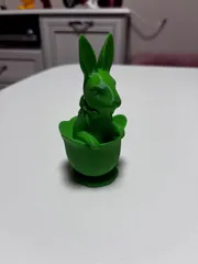 Bunny easter decoration