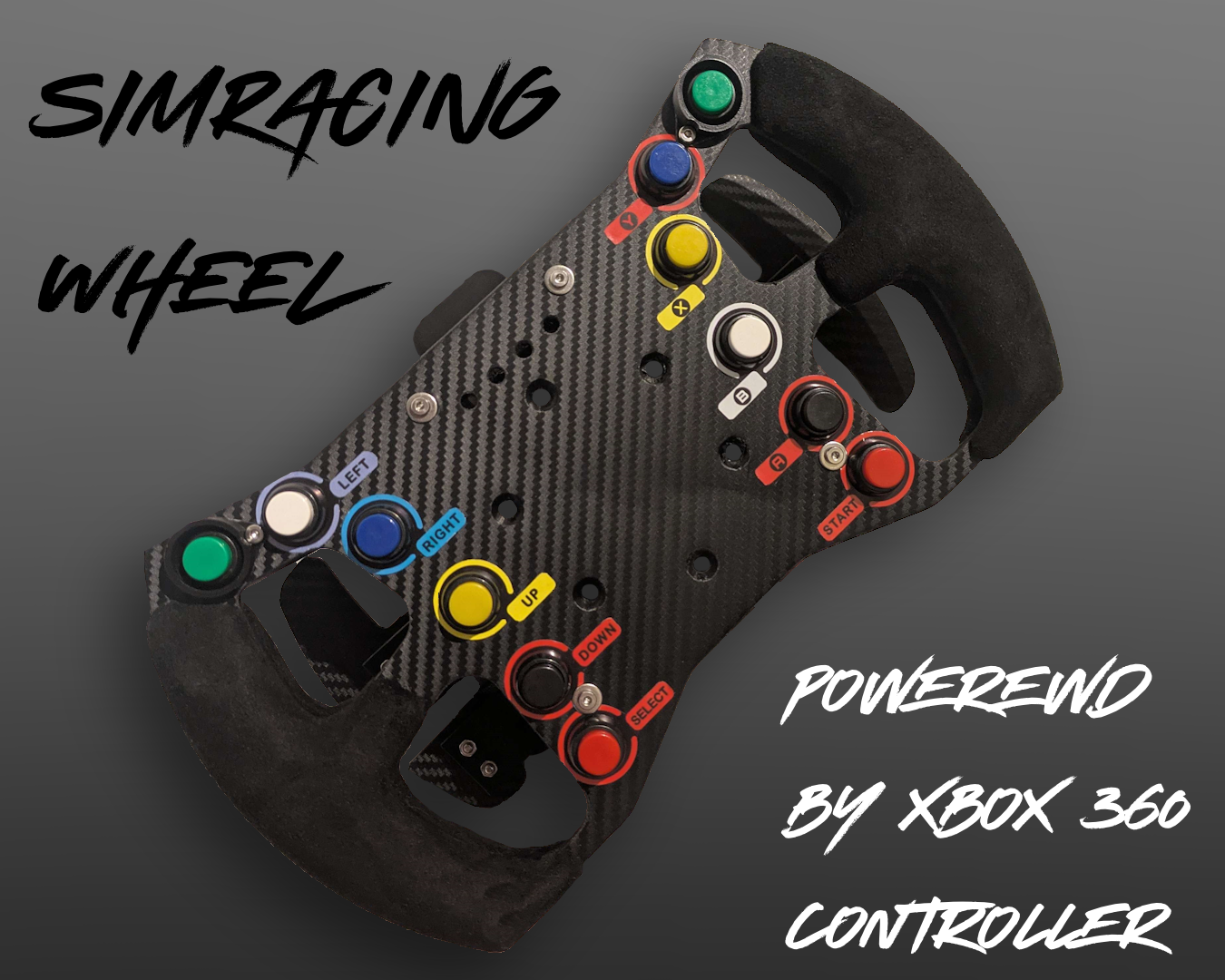 DTM Steering Wheel Powered By Xbox 360 Controller