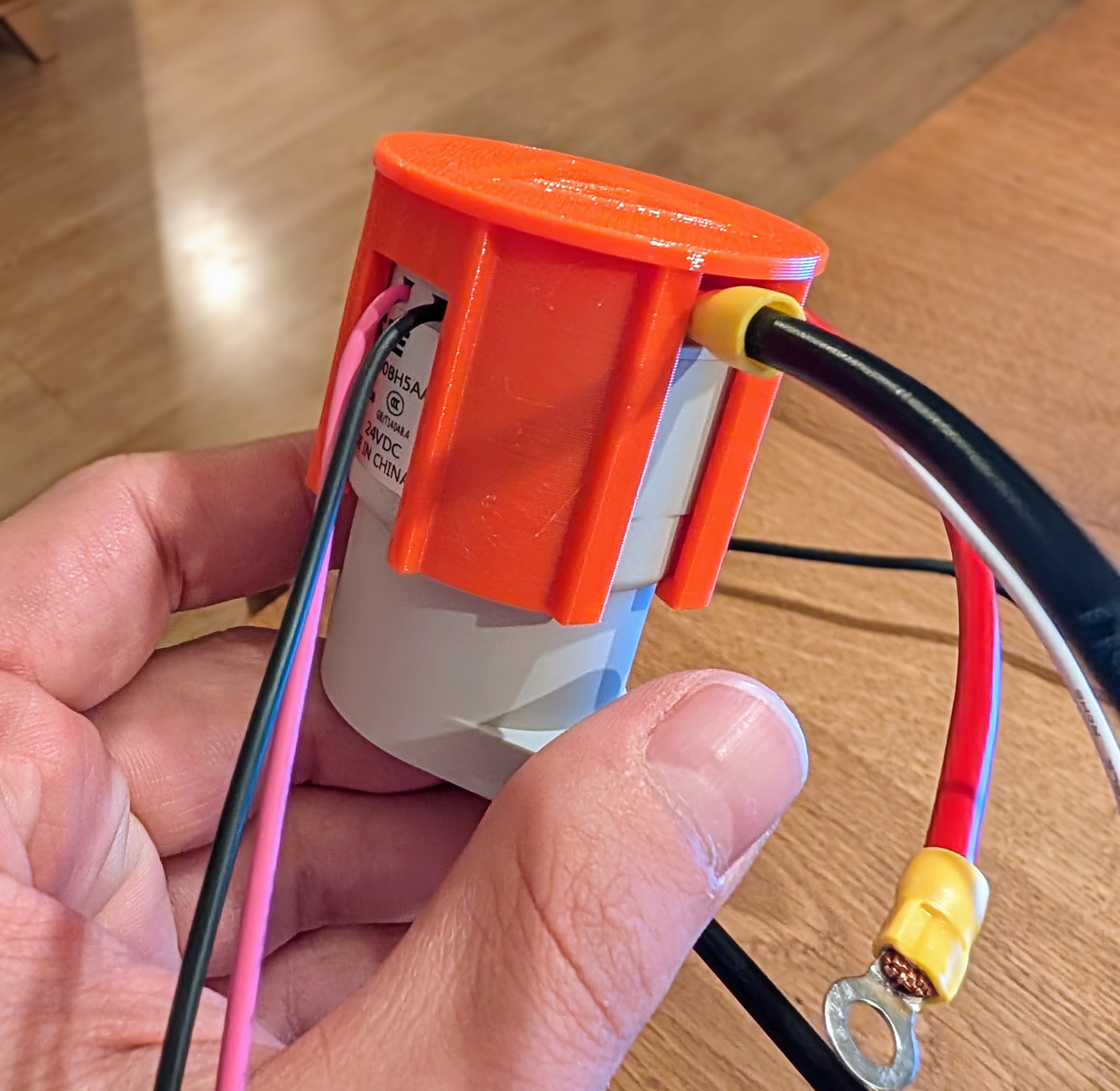 TE ECK Series High-Voltage DC Contactor Cover