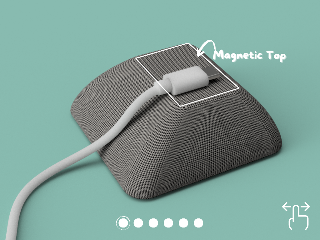 Magnetic Cable Holder - Organizer Clips