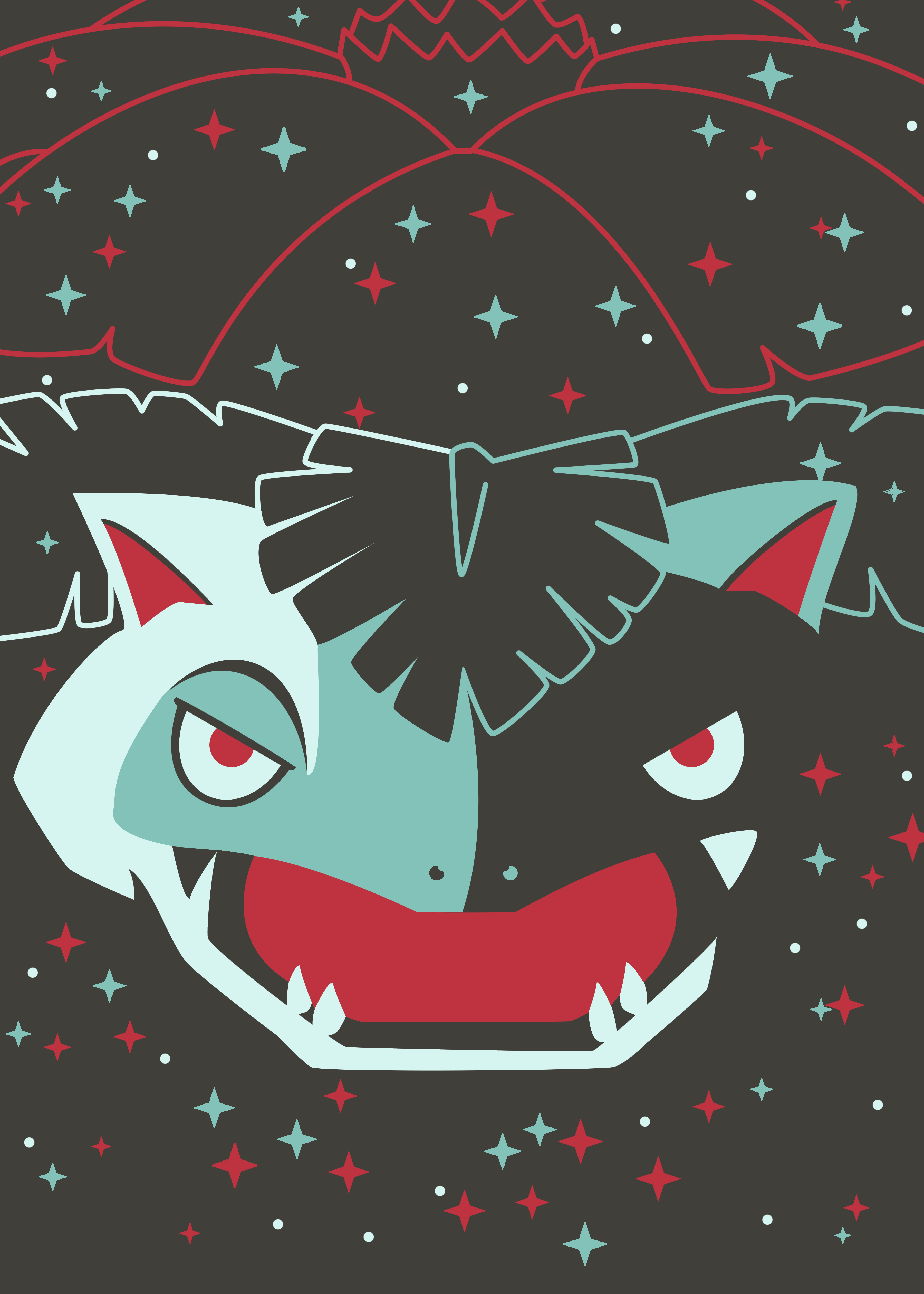 Venusaur Poke Portrait