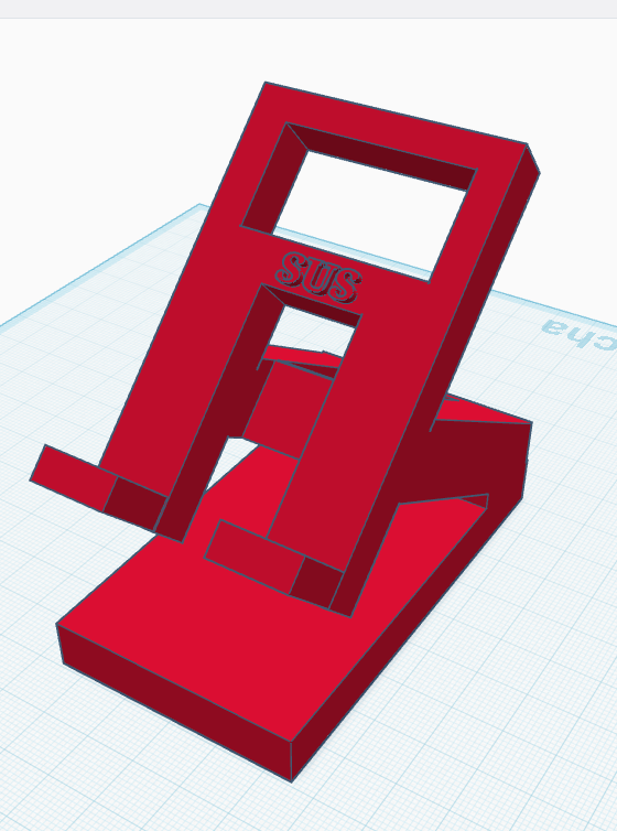 Among us phone stand