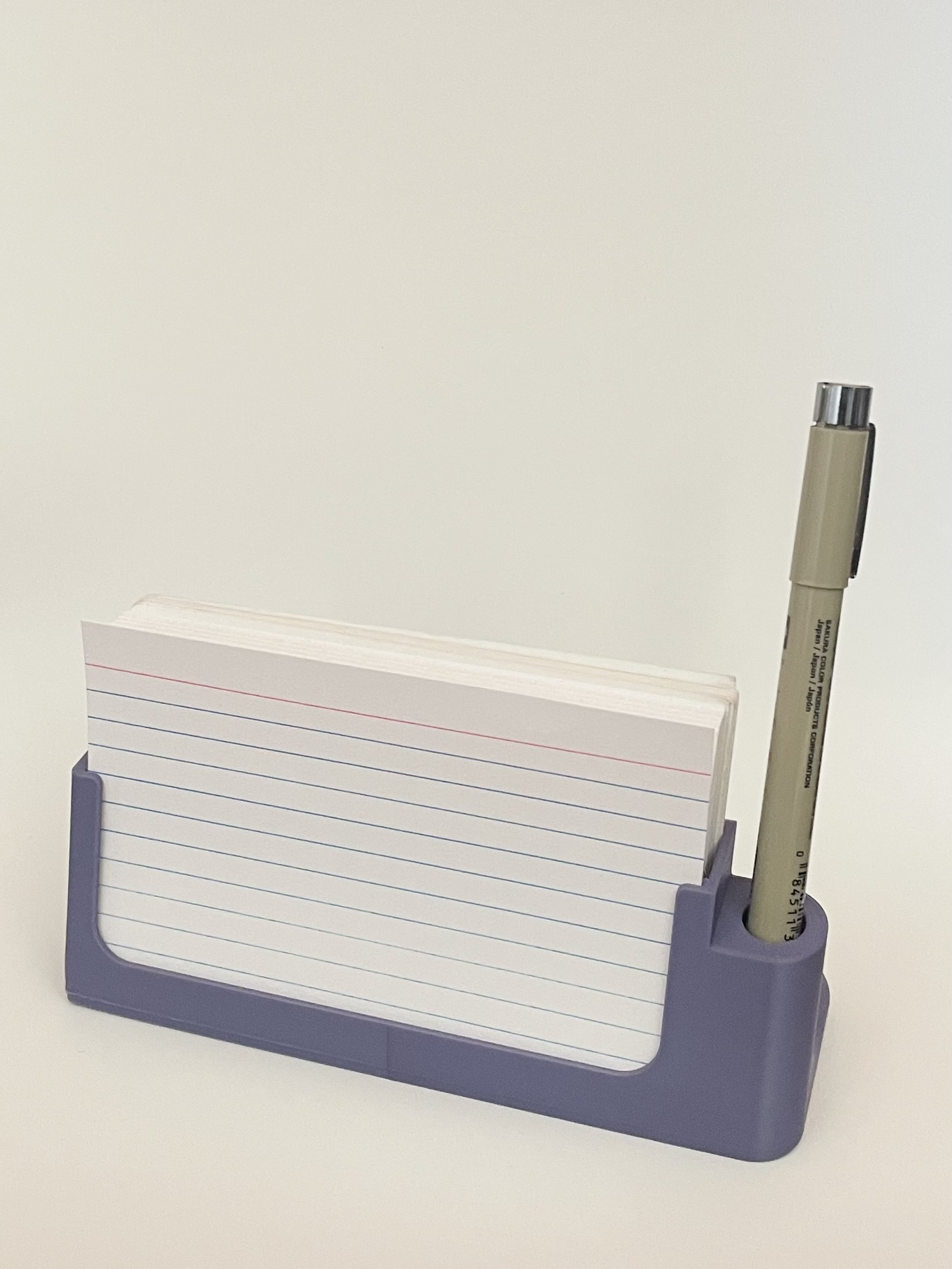 3x5 Index card display holder