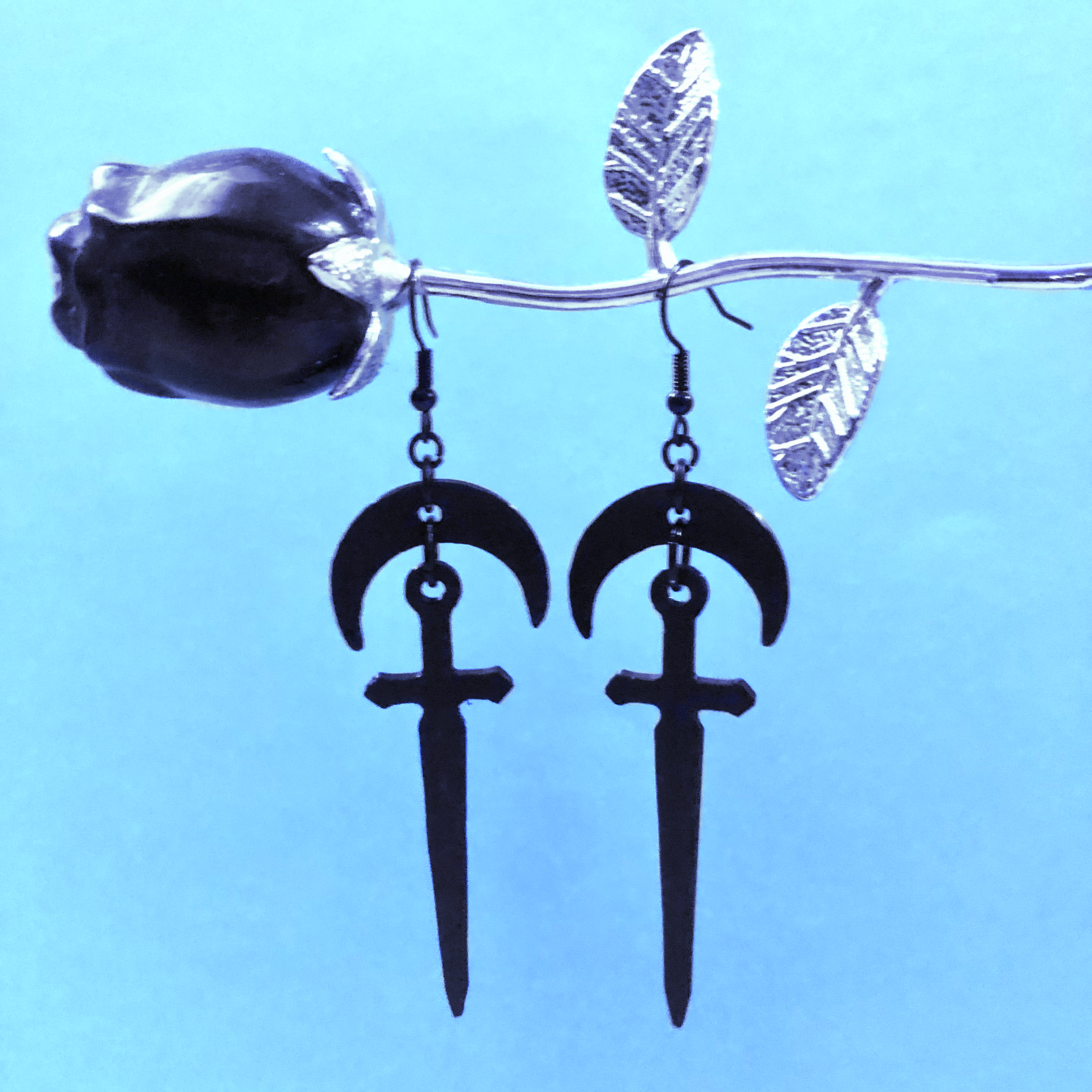 Sword Earrings / Keychain — thumbnail 2