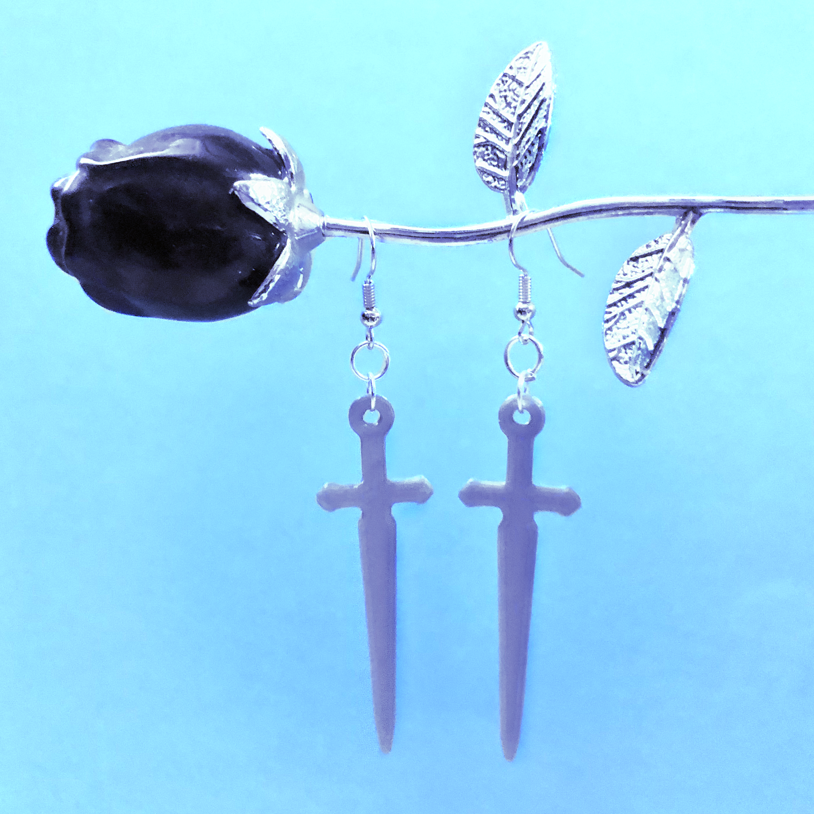Sword Earrings / Keychain — thumbnail 3