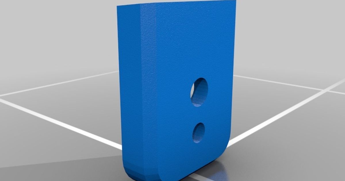 Hi-Capa Short Magazine Base by TT3D | Download free STL model ...