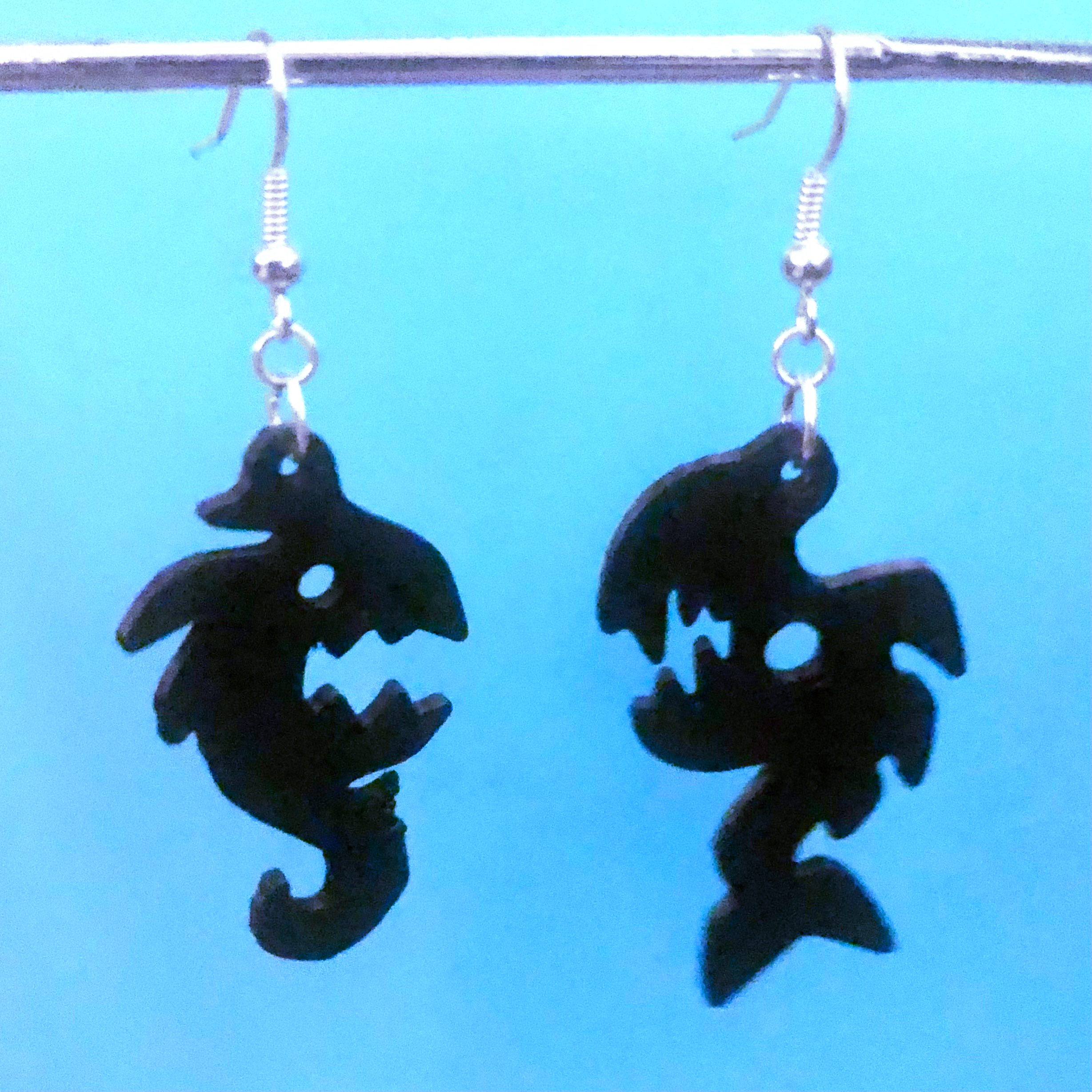 Don't Starve Inspired Shadow Earrings / Keychains