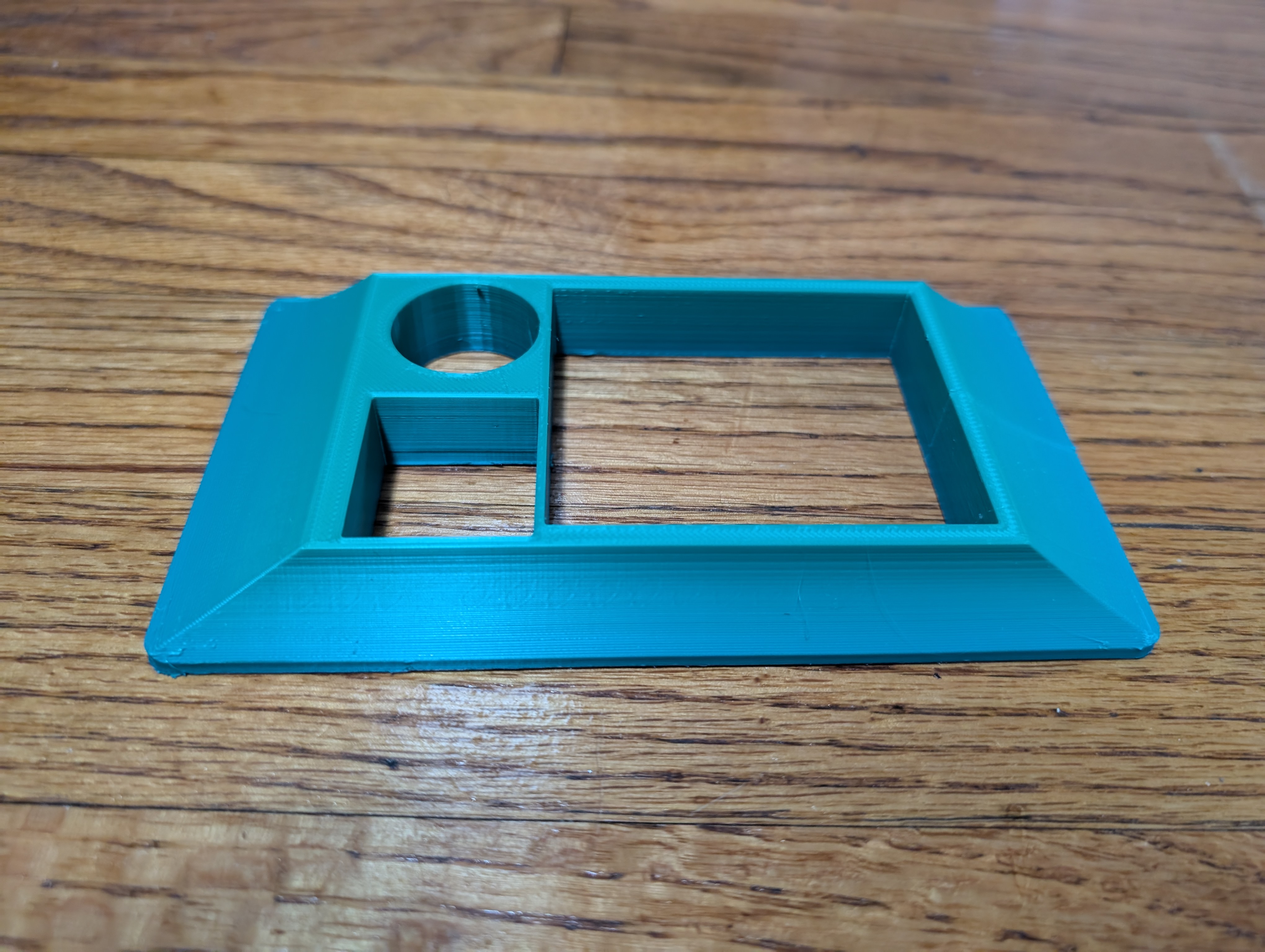Top half of the HackRF enclosure with less material requirement
