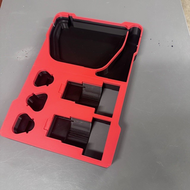 Milwaukee packout battery insert fixed