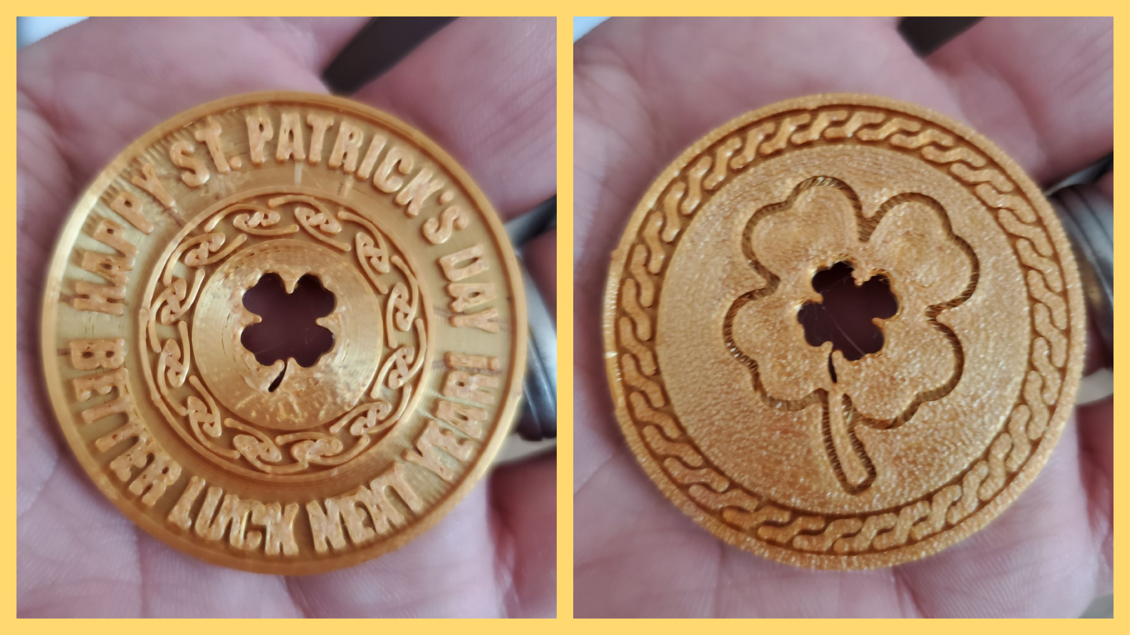 St Patrick's Day Coin