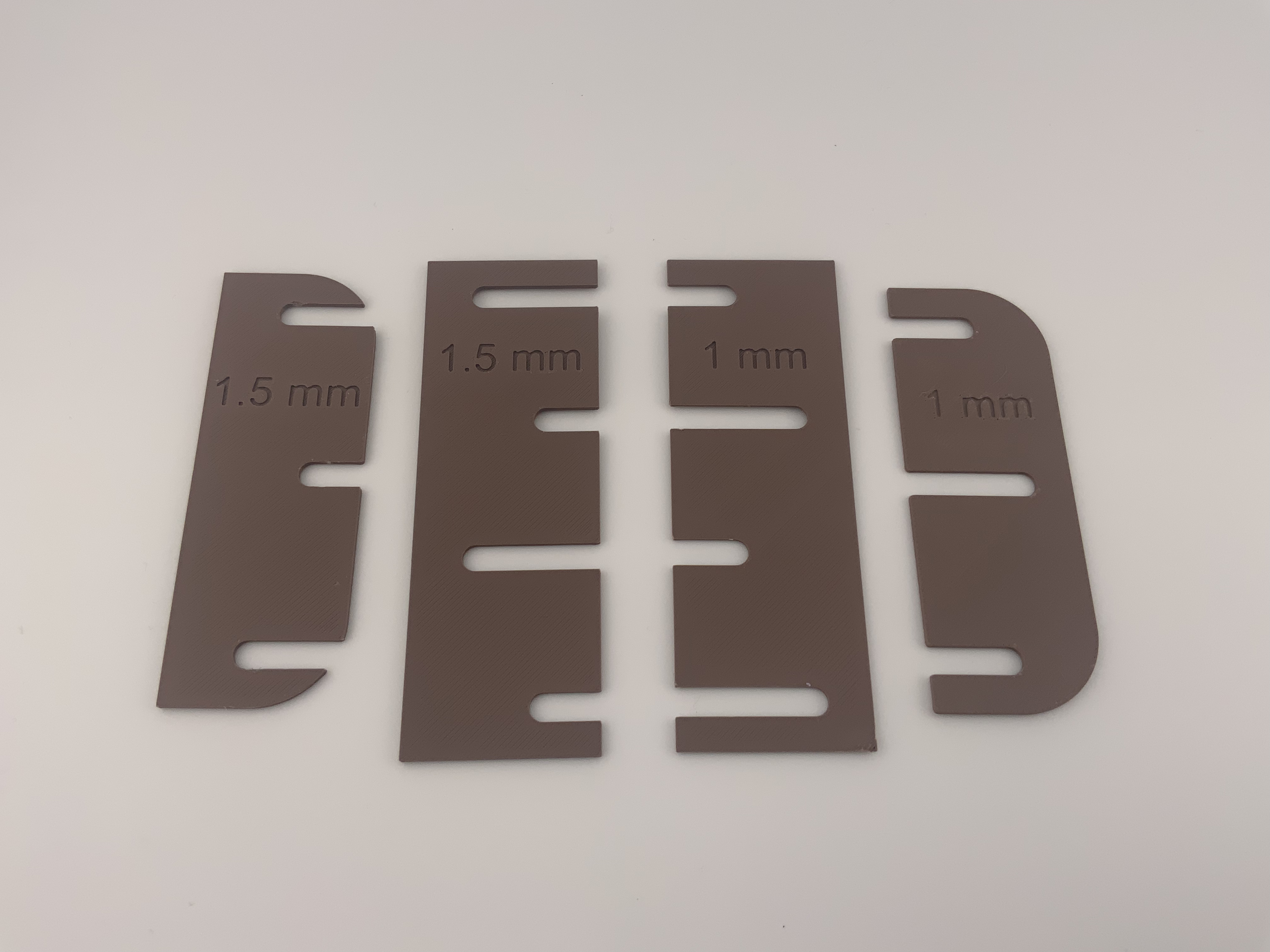 Door Hinge Shims with Slip-In Installation