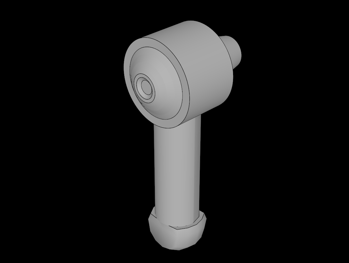 Lego Compatible (98393c.dat) Figure Friends Compatible Medical Otoscope
