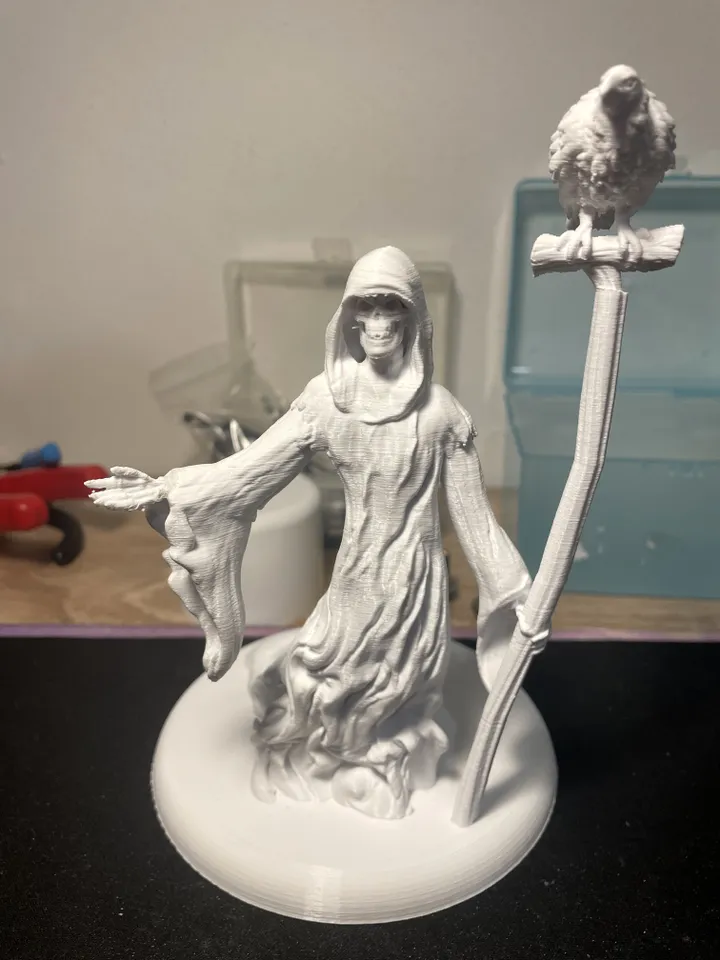 Grim Reaper with Raven by VinceCZ | Download free STL model ...