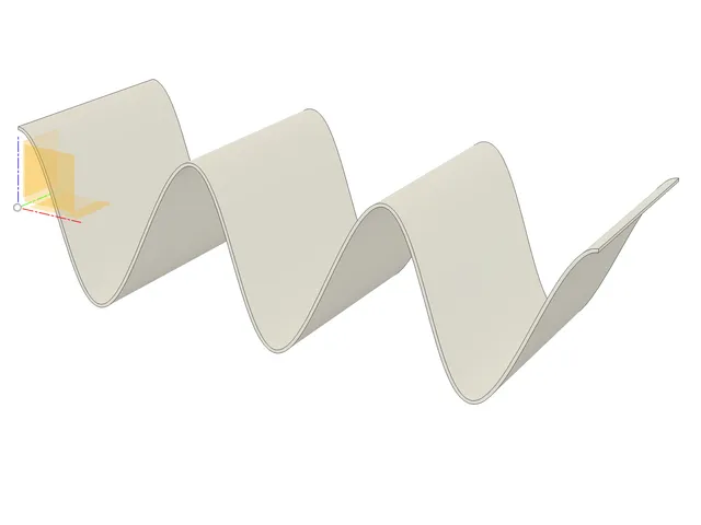 Sketching a sine wave in Autodesk Fusion