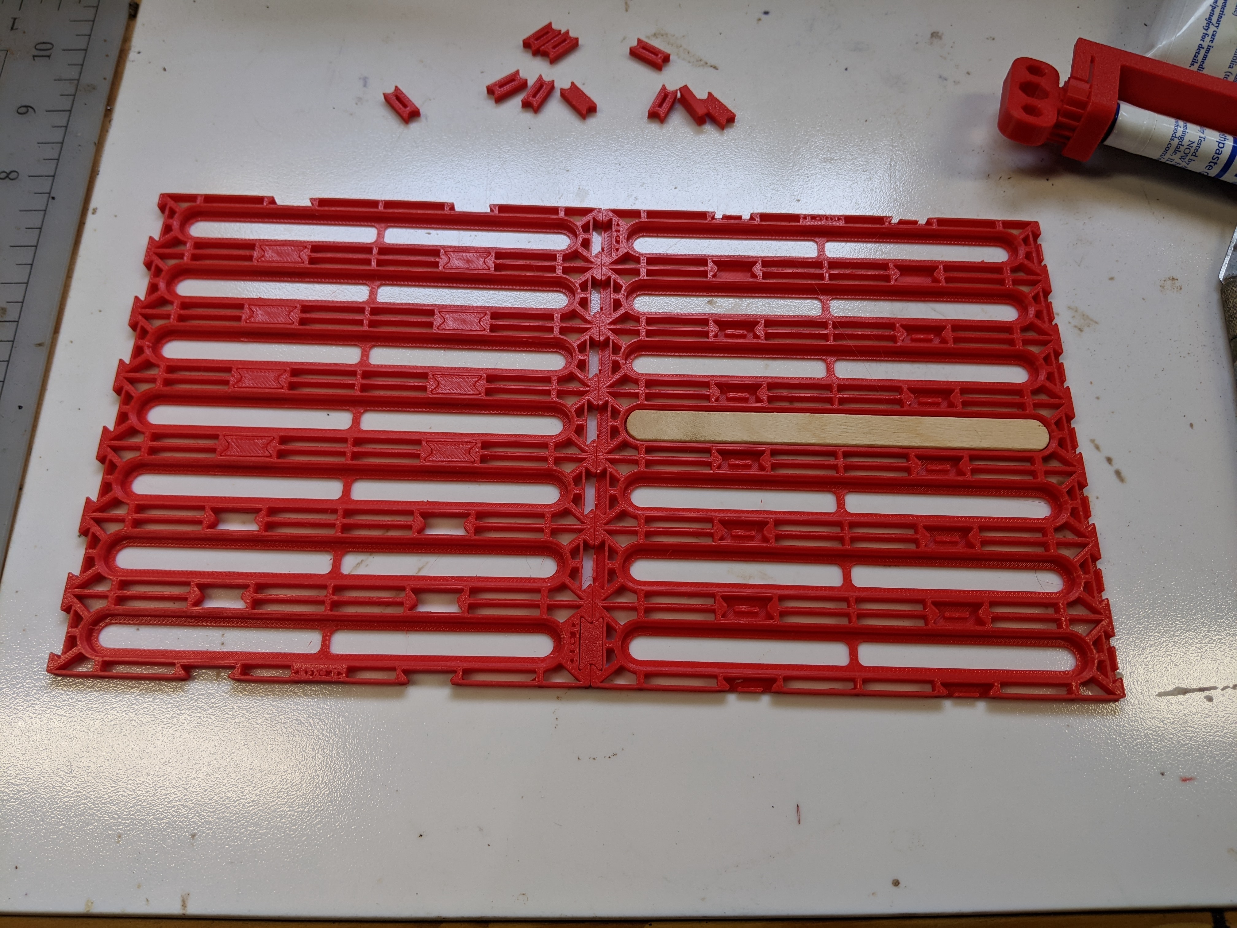 Popsicle Stick Register Module for Laser Engraving