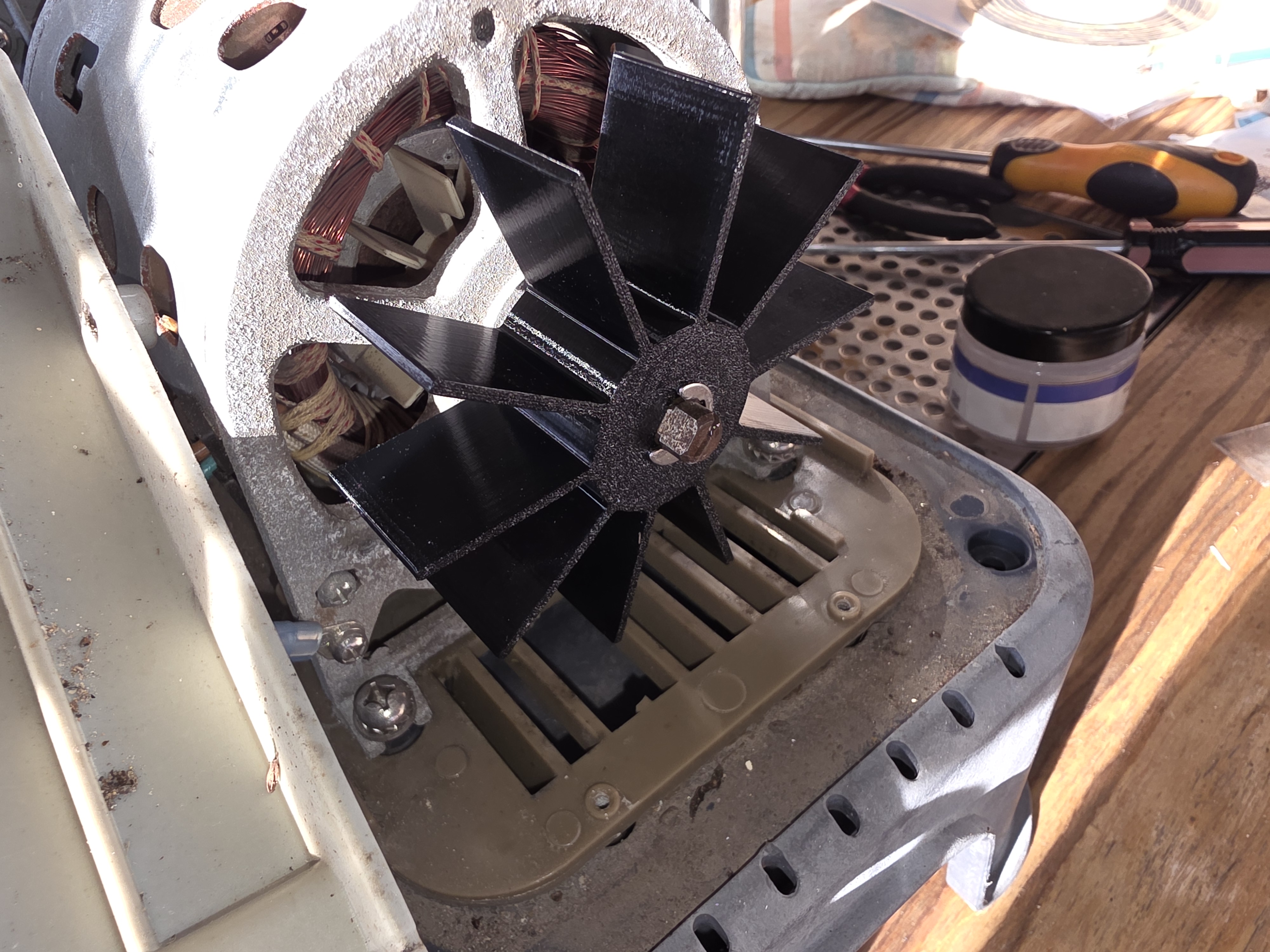cooling fan replacement for intex sand filter pump motor 15220