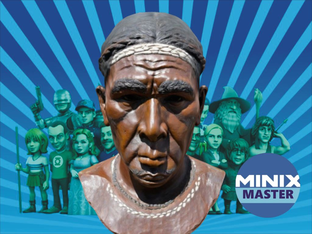 bust of aboriginal australian