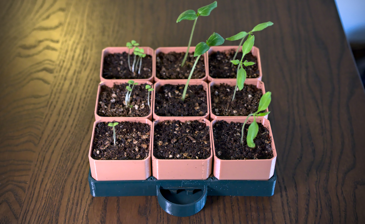 Parametric Seed Starter by Quint Download free STL model