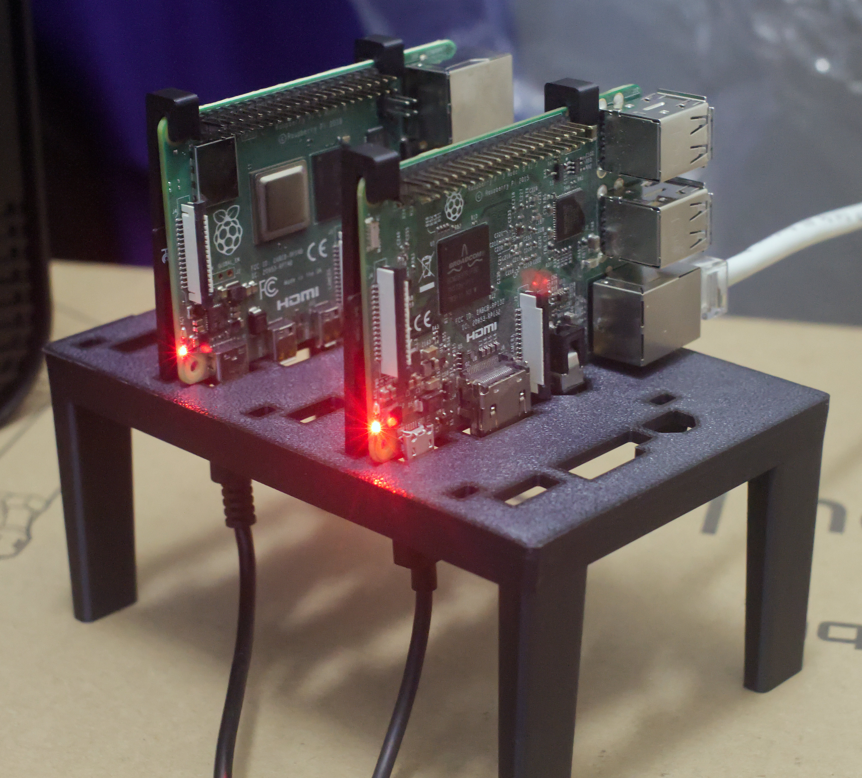 Not-so-compact Raspberry Pi Rack