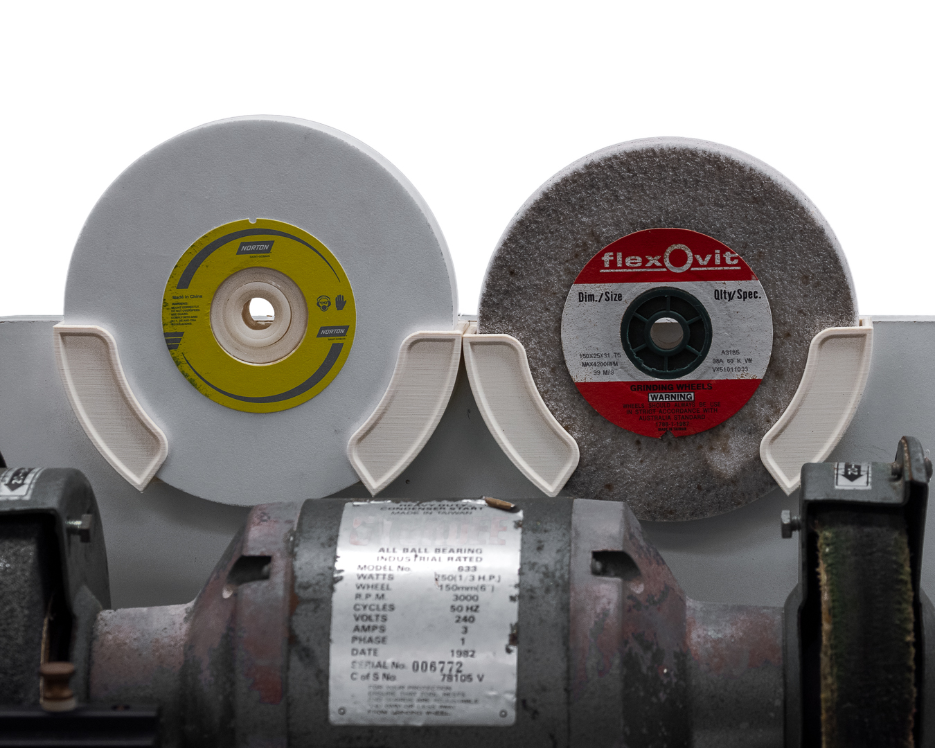 GRINDING WHEEL WALL MOUNT