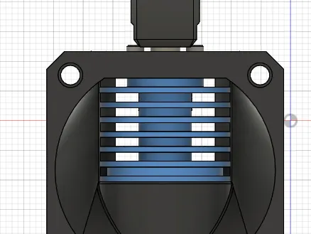 EVA 3.0 E34M1 V6 TZ2.0 Hotend Mount