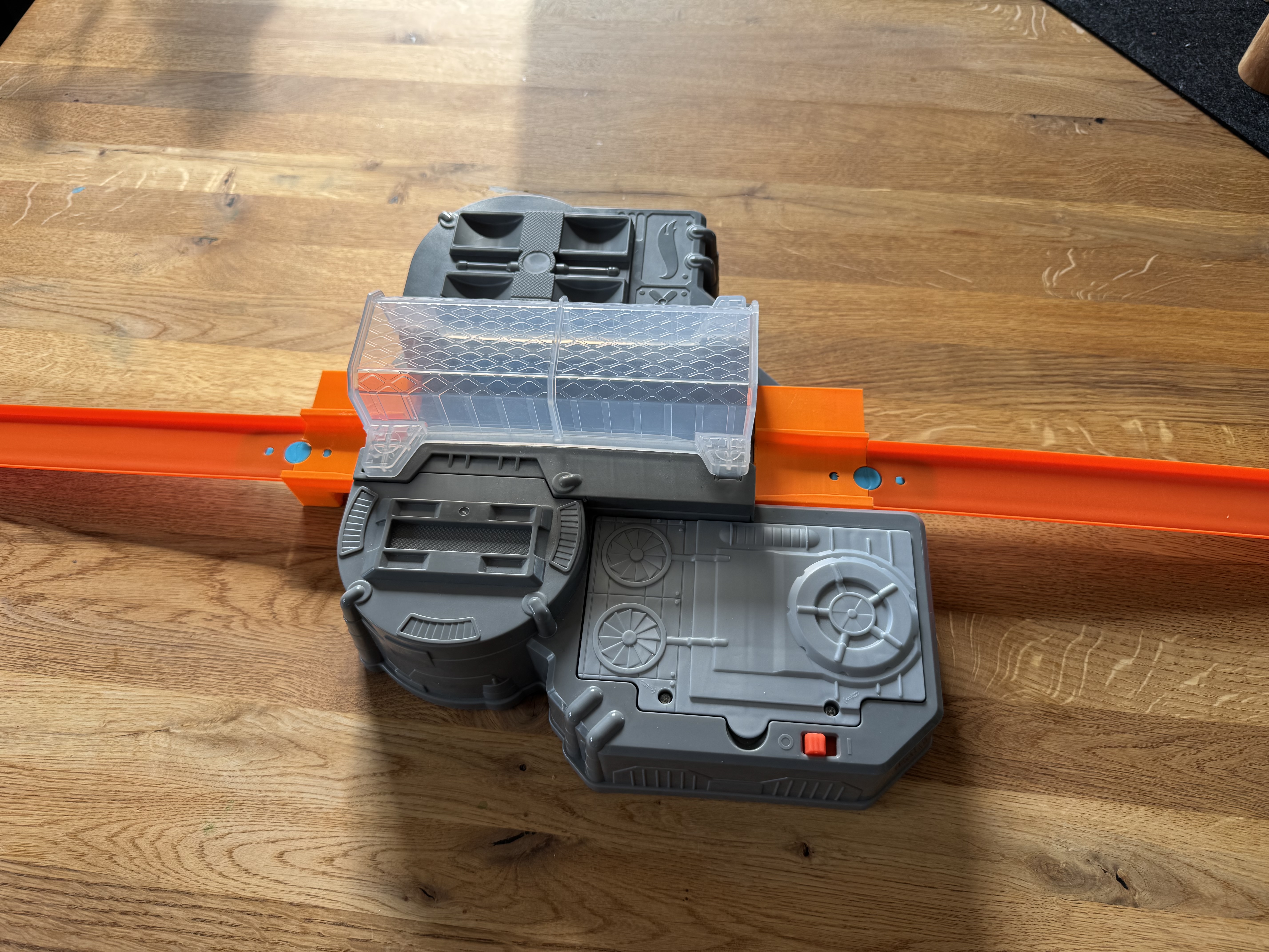 Hot Wheels Monster Truck Scorpion Booster to normal track adapter