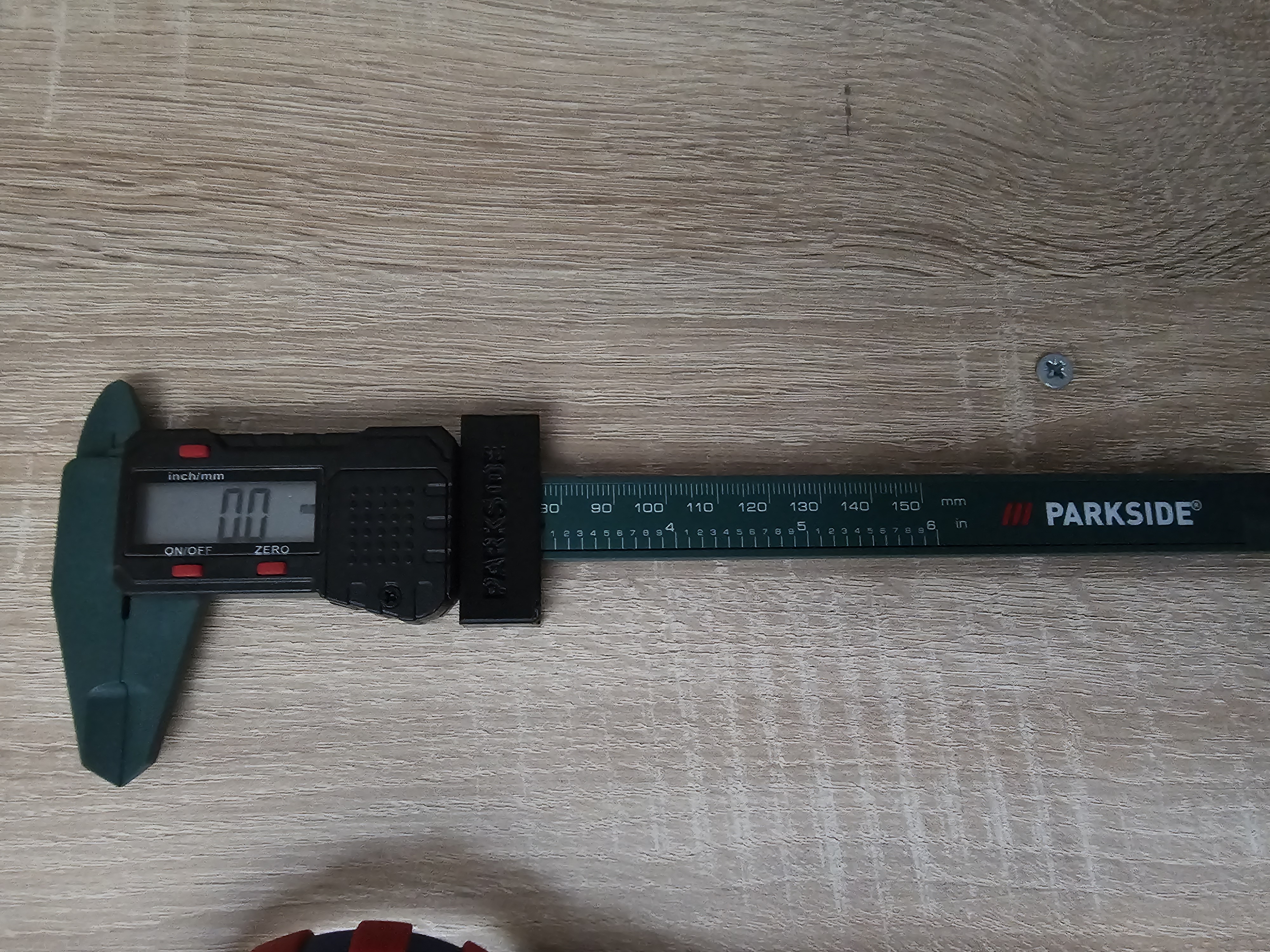 Parkside simple caliper holder / Jednoduchý držák posuvného měřítka Parkside