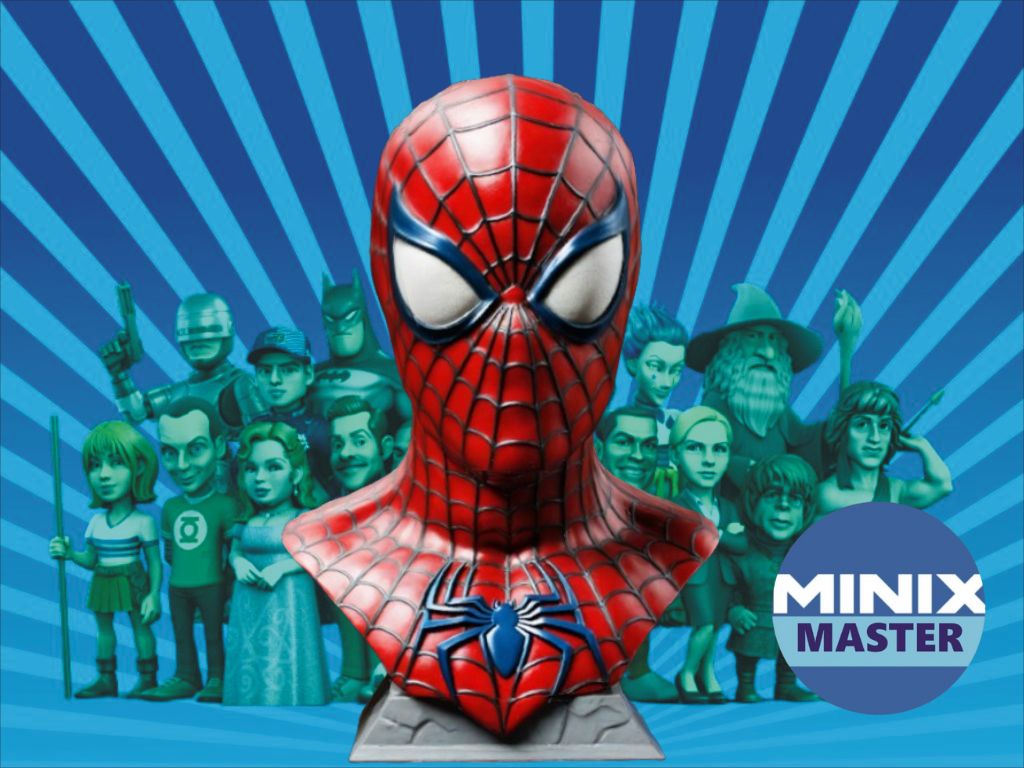 spiderman bust