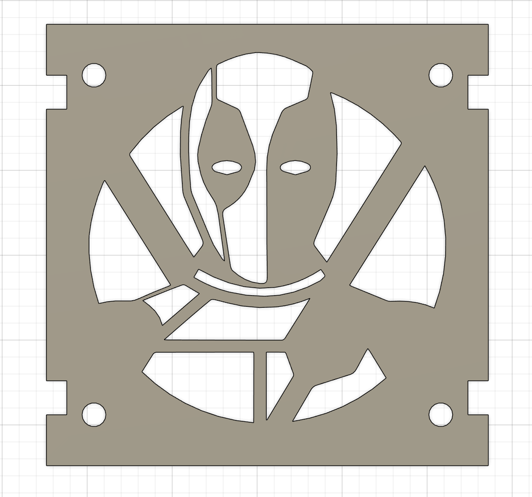 Stern Pinball - Speaker Lighting System Insert - Deadpool #1