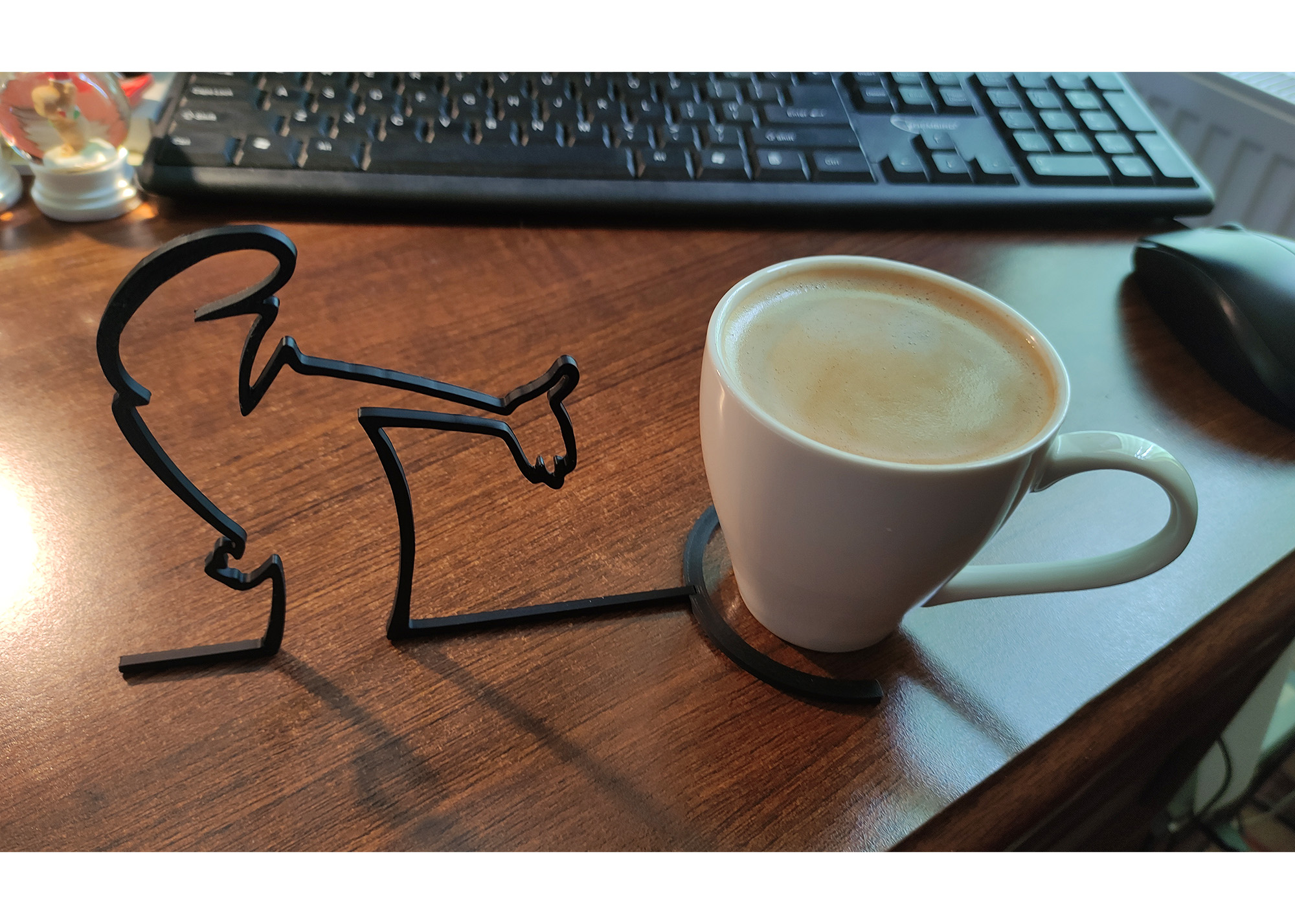 La Linea - A Smile for a Good Morning | A Delightful Coffee Decoration