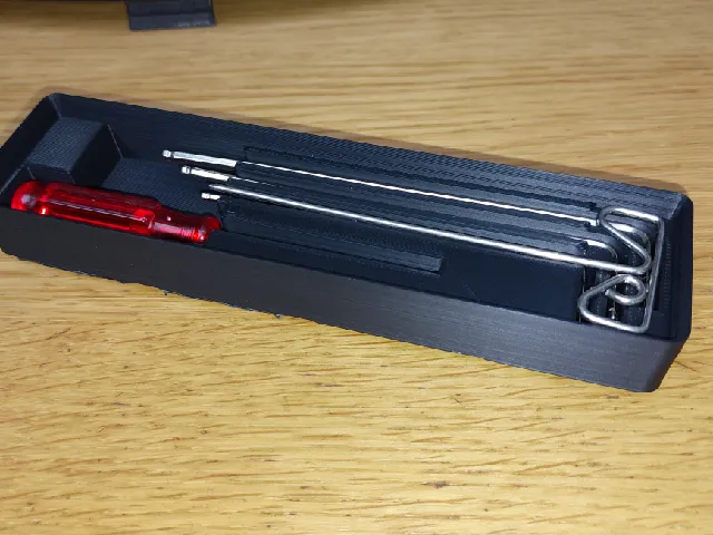 Flashforge Adventurer 5M Slim Gridfinity Tool Box