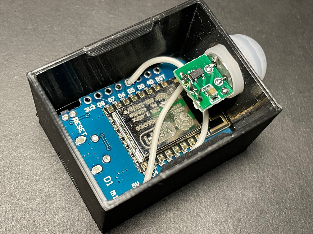 Wemos D1 Mini Motion Sensor Case von BDizzle | Kostenloses STL-Modell ...