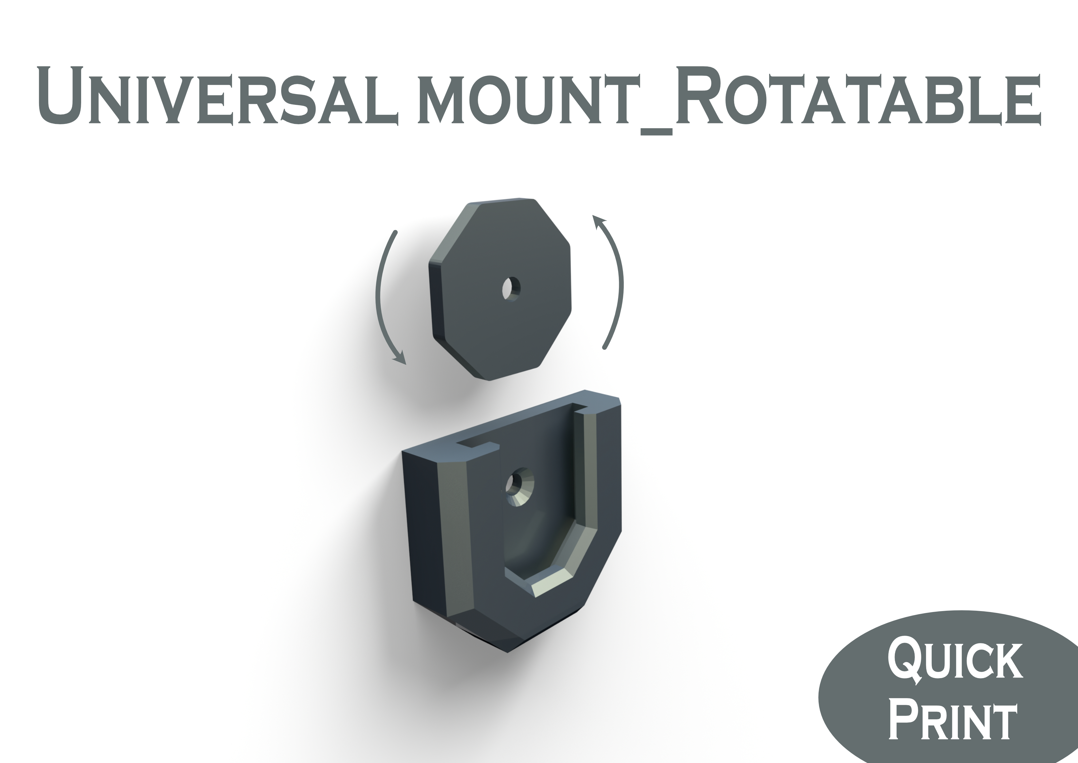 Universal Mount - Rotatable