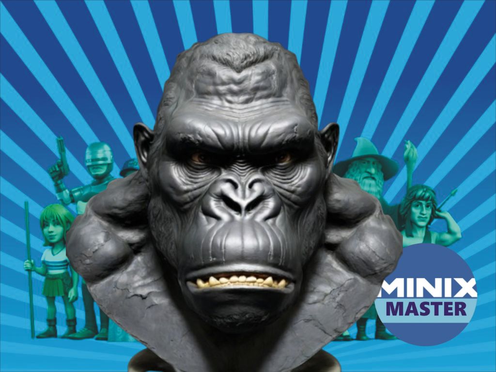 bust of king kong