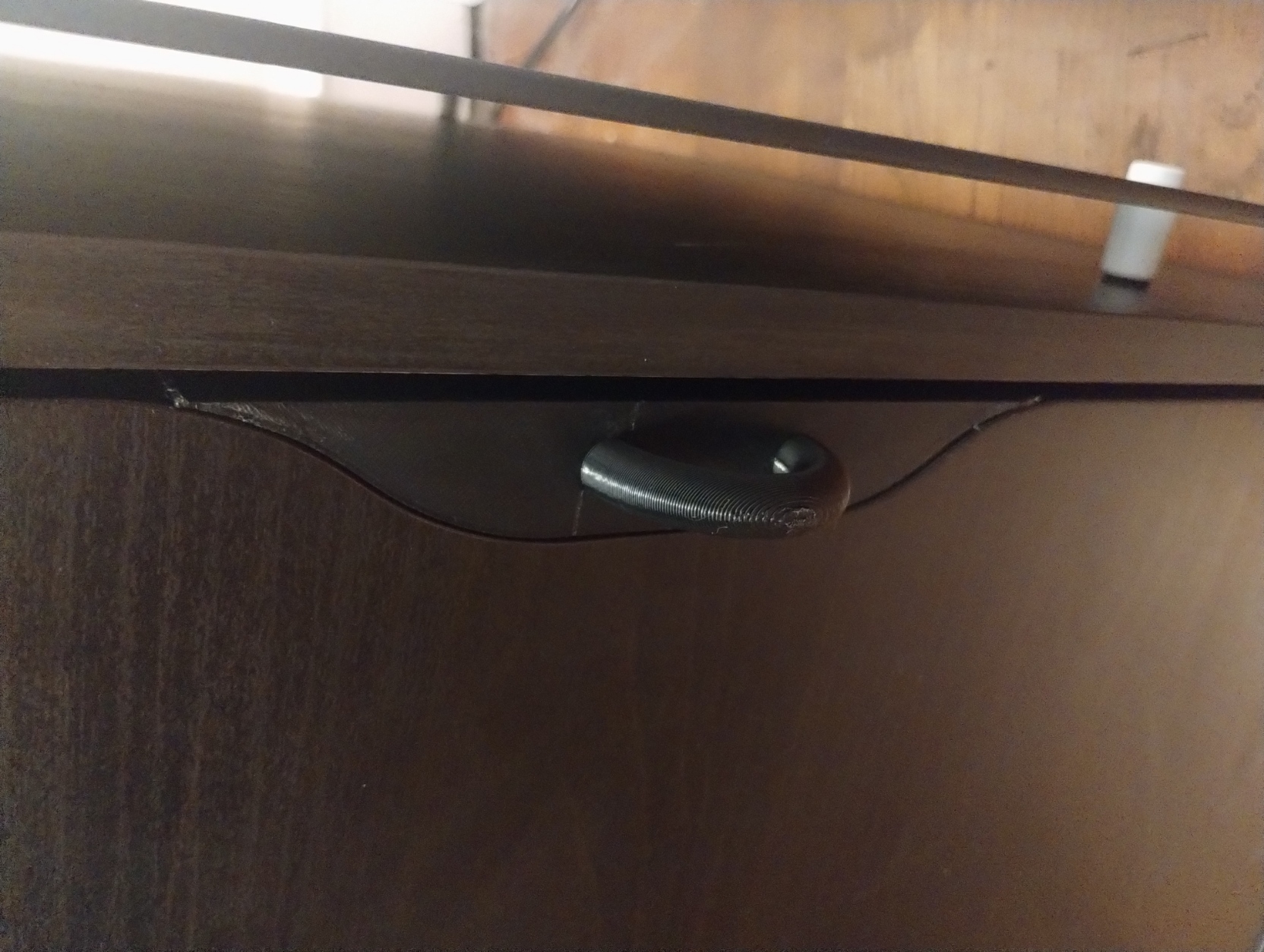 IKEA Alex cabinet door handle gap filler