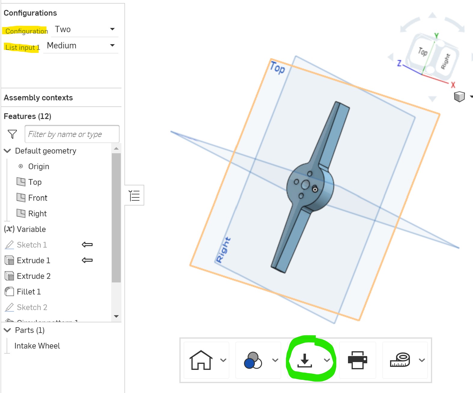 FTC Robotics - Flexy Intake (Customizable) — thumbnail 2