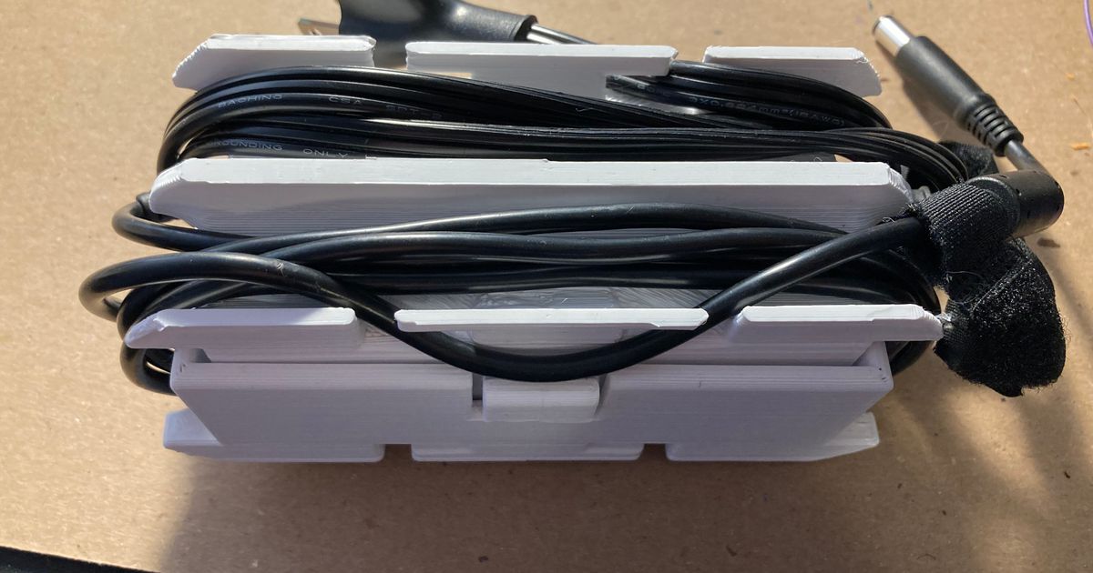 Dell 65w Power Supply Wrap by Mentyes | Download free STL model