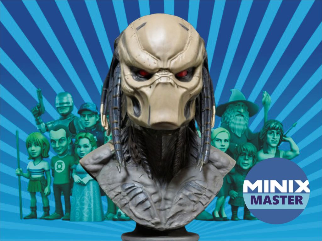 bust of predator