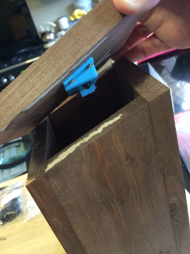 Miniatura 7 do modelo 3D Raspberry Pi Birdbox camera mount