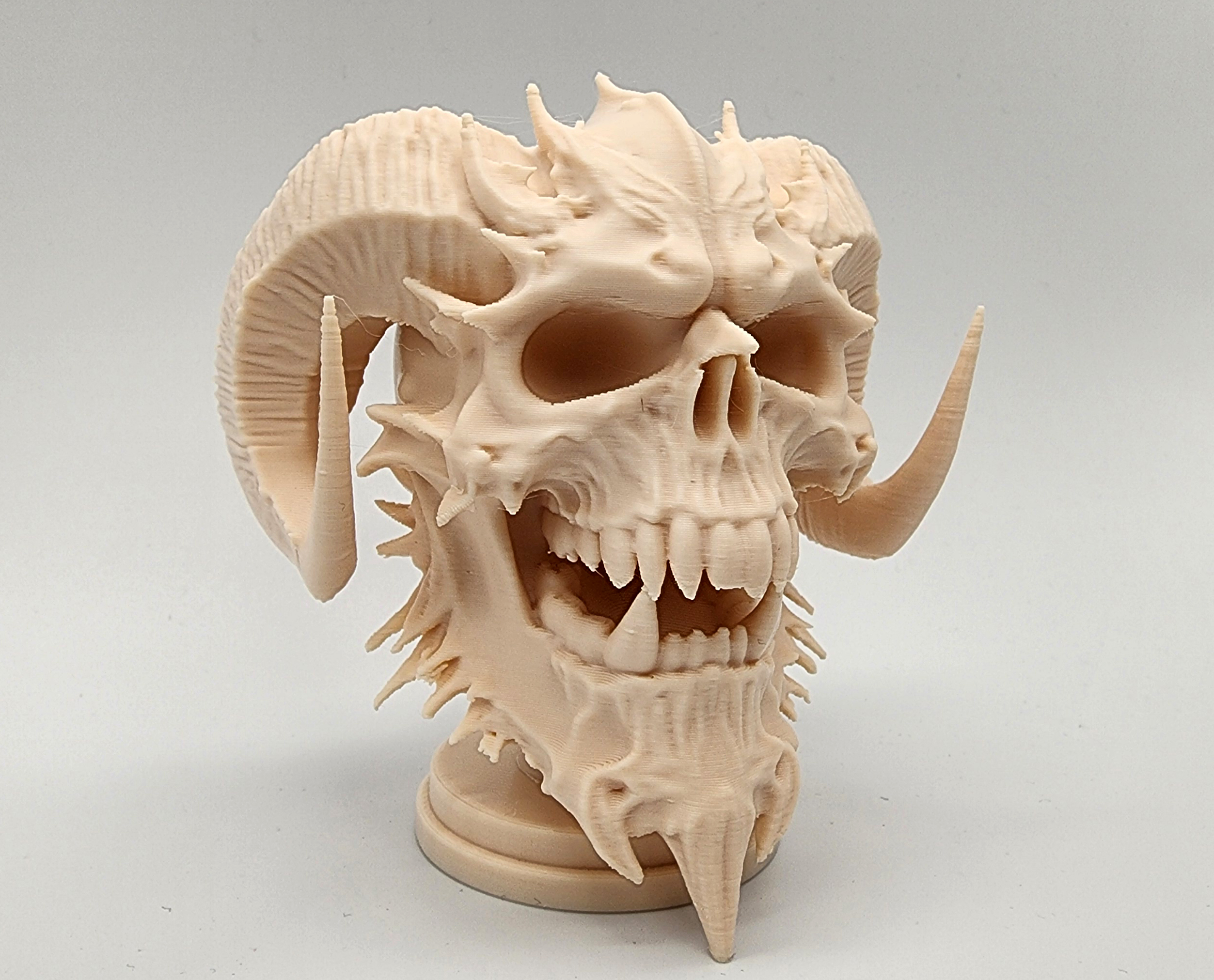 Demon Skull Bust