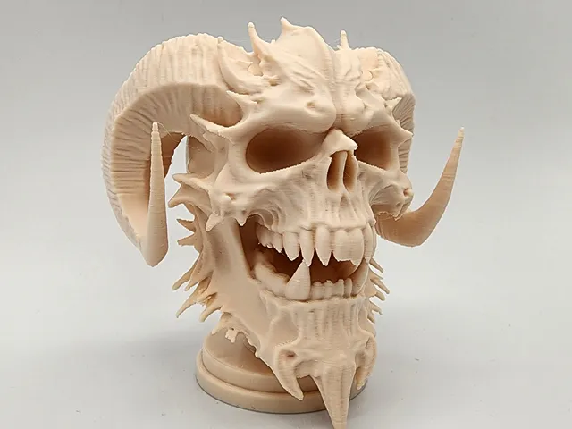 Demon Skull Bust
