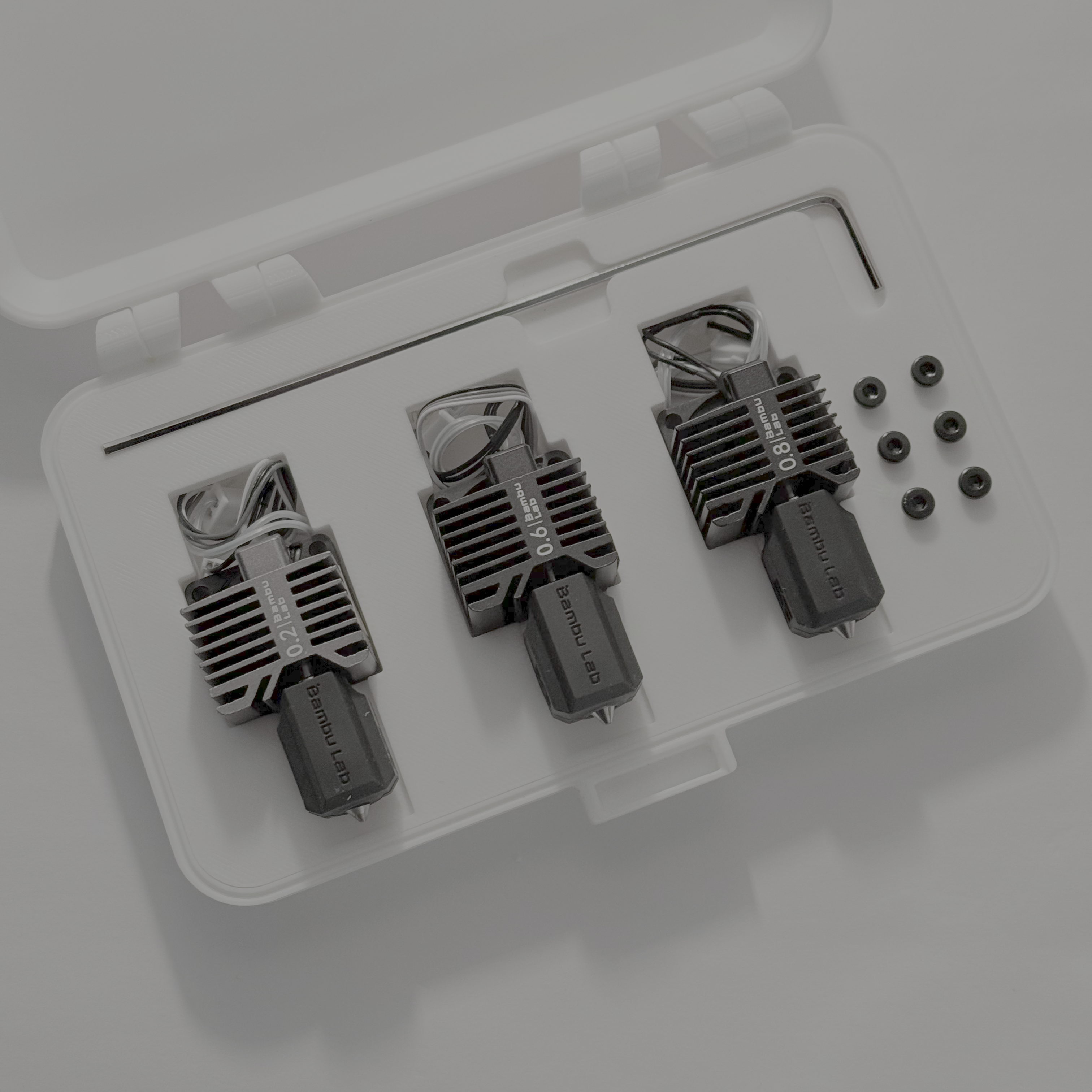 Bambu Lab Complete Hotend Box X1/P1 [3x Hotends Bundle]