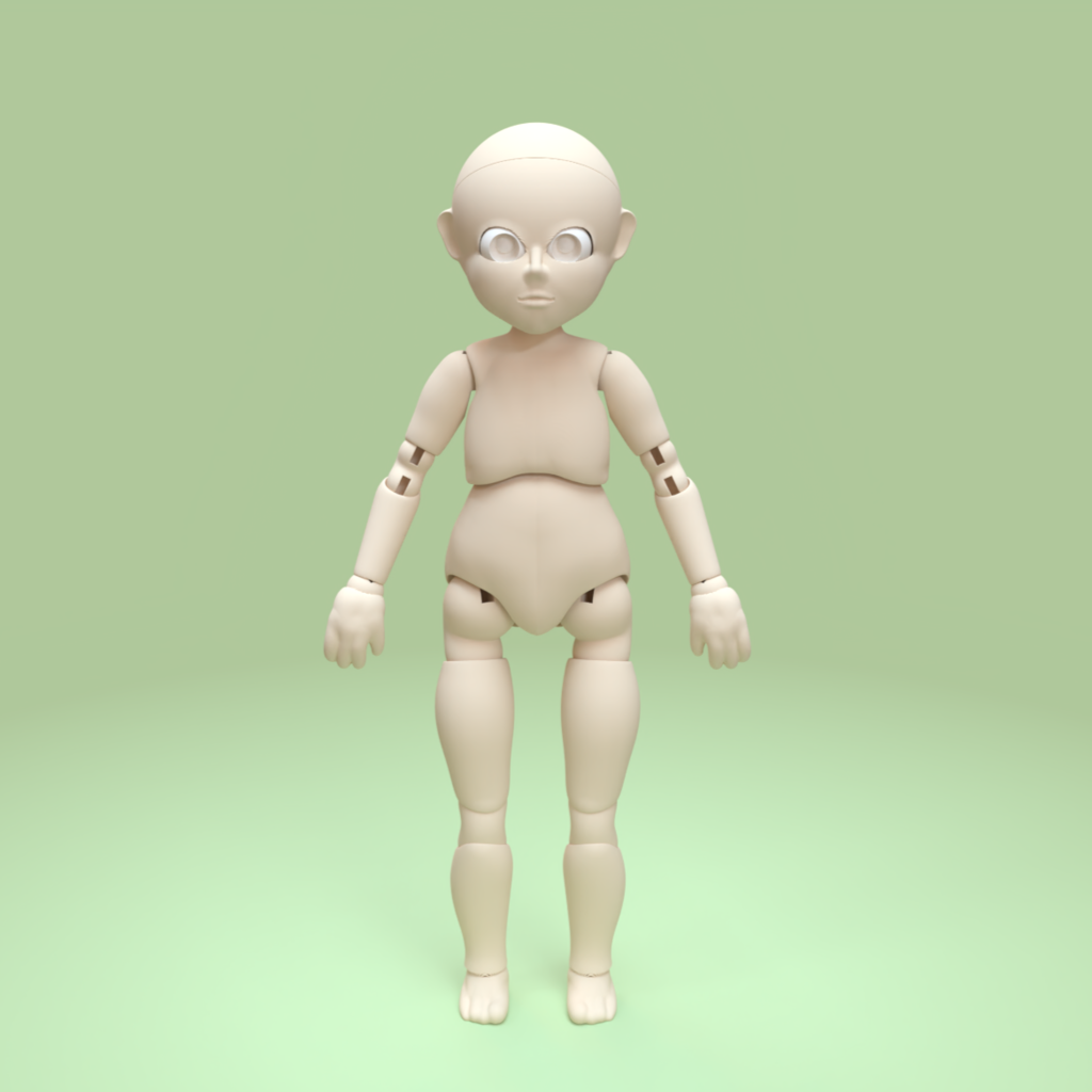 ball jointed doll - test