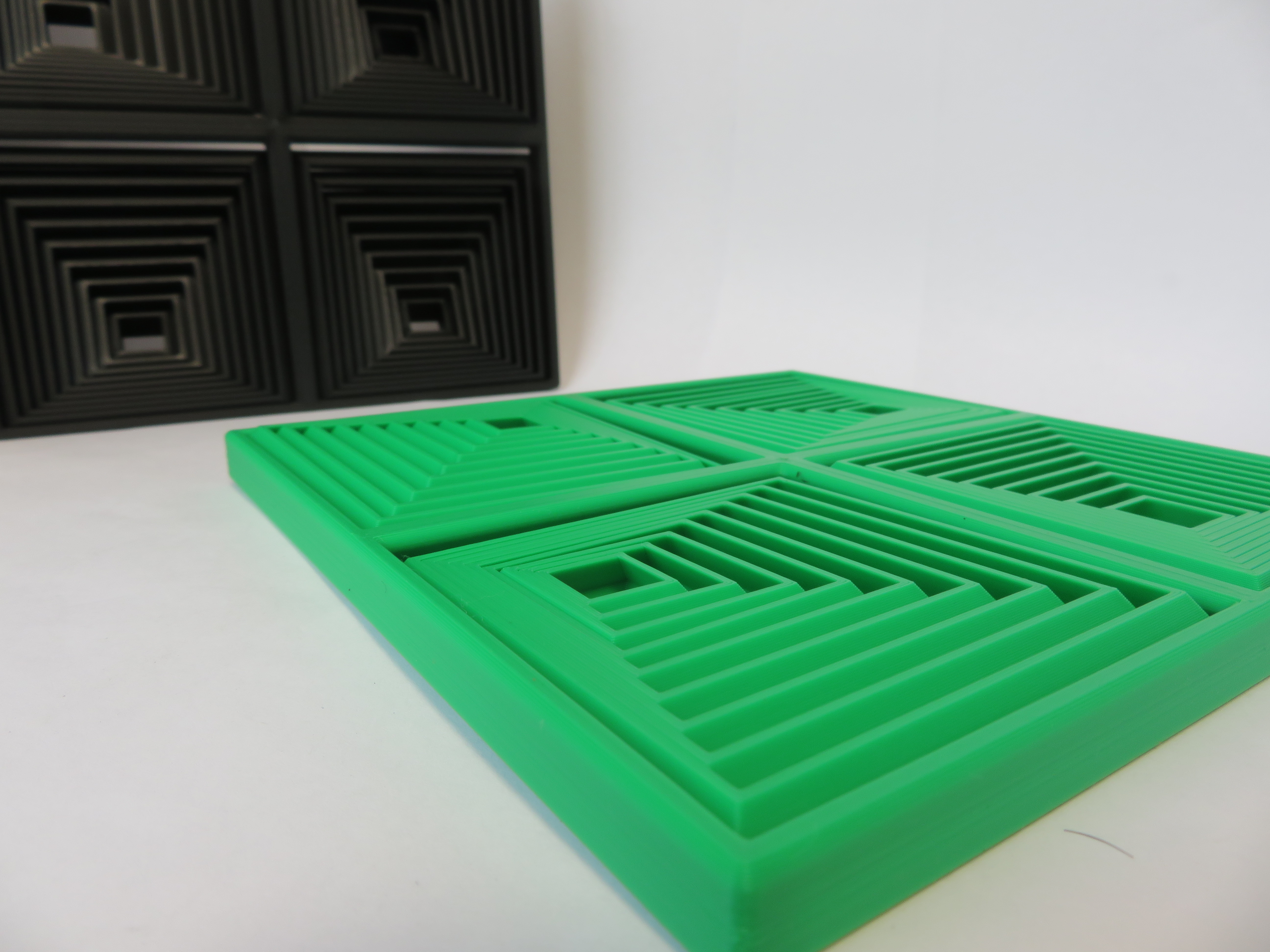 Miniatura 9 do modelo 3D (Super) Multi-Square Fidget