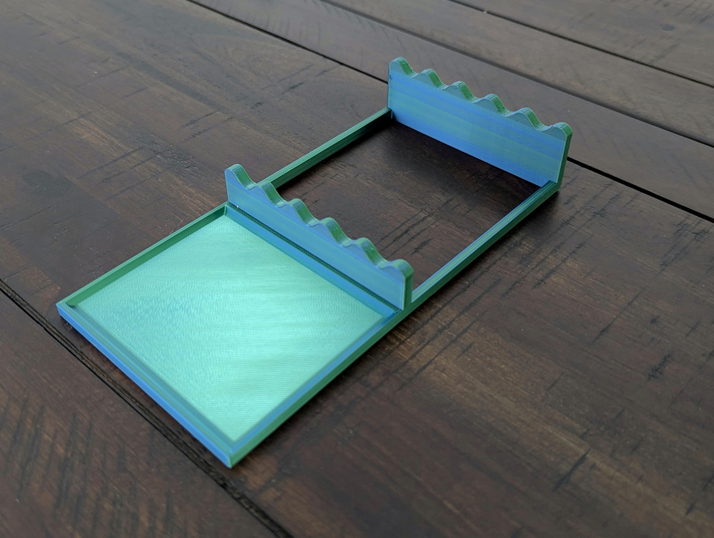 Angled Paintbrush Rest with Drip Tray — thumbnail 2