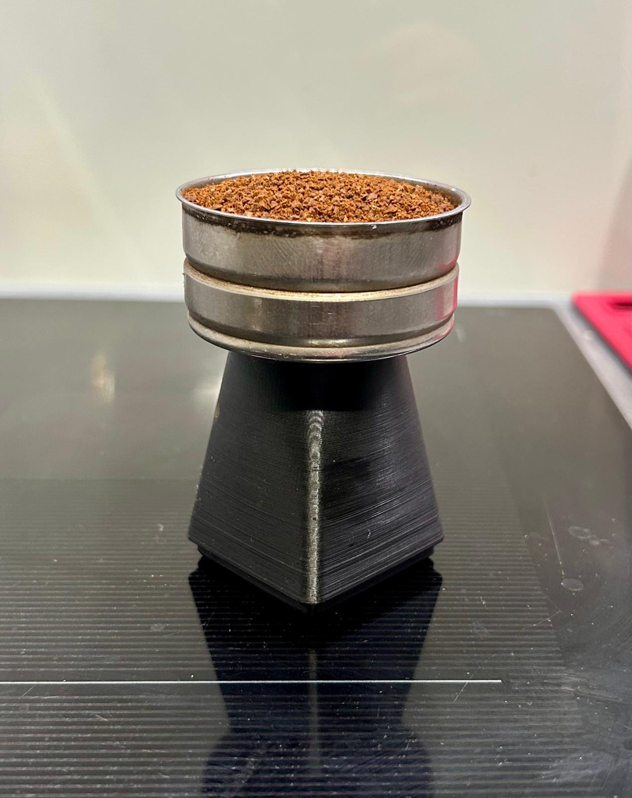 Bialetti funnel holder compatible with gridfinity