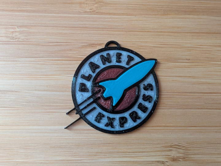 Planet Express Key Chain