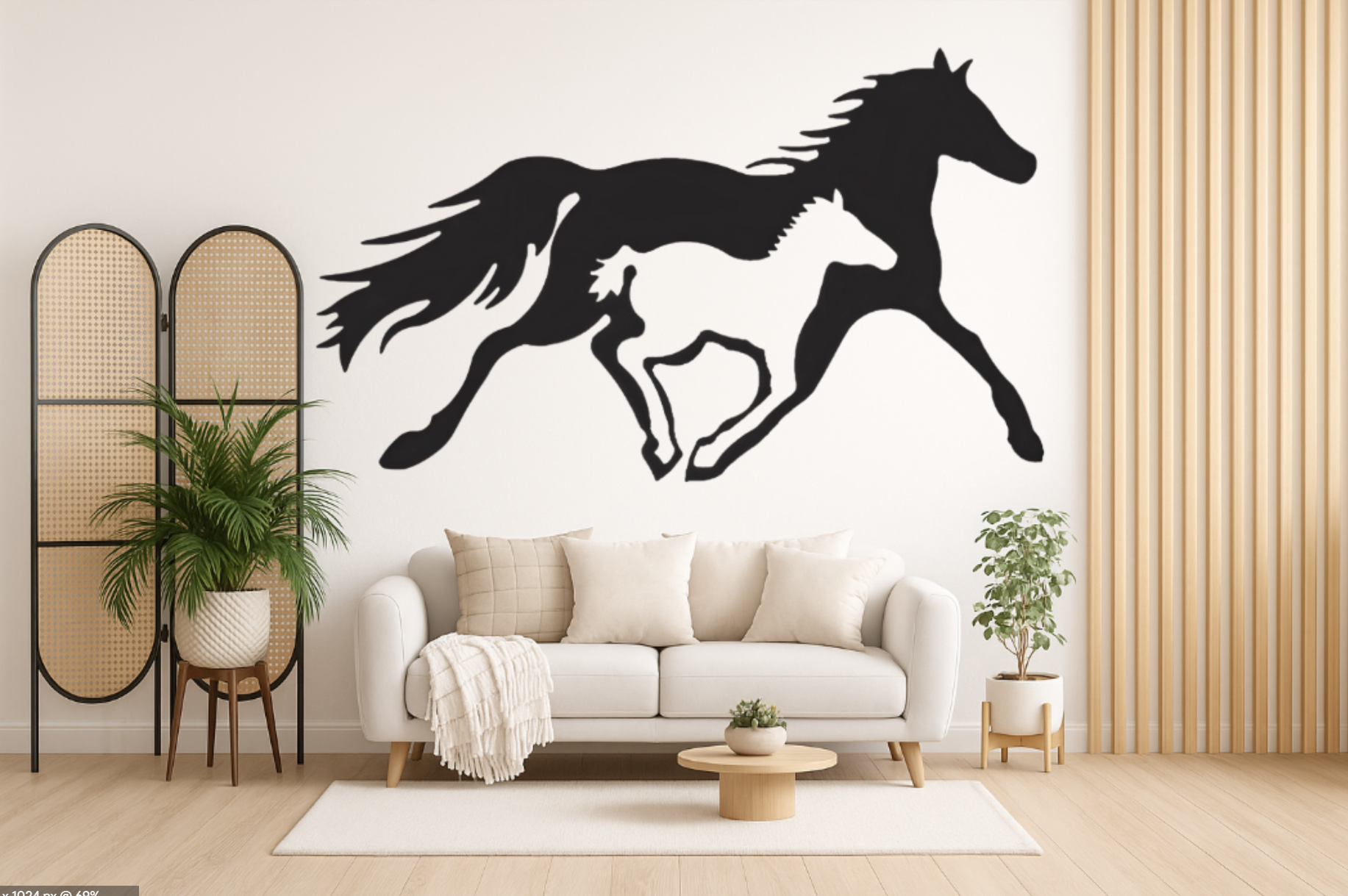 WallArt - Horse 010