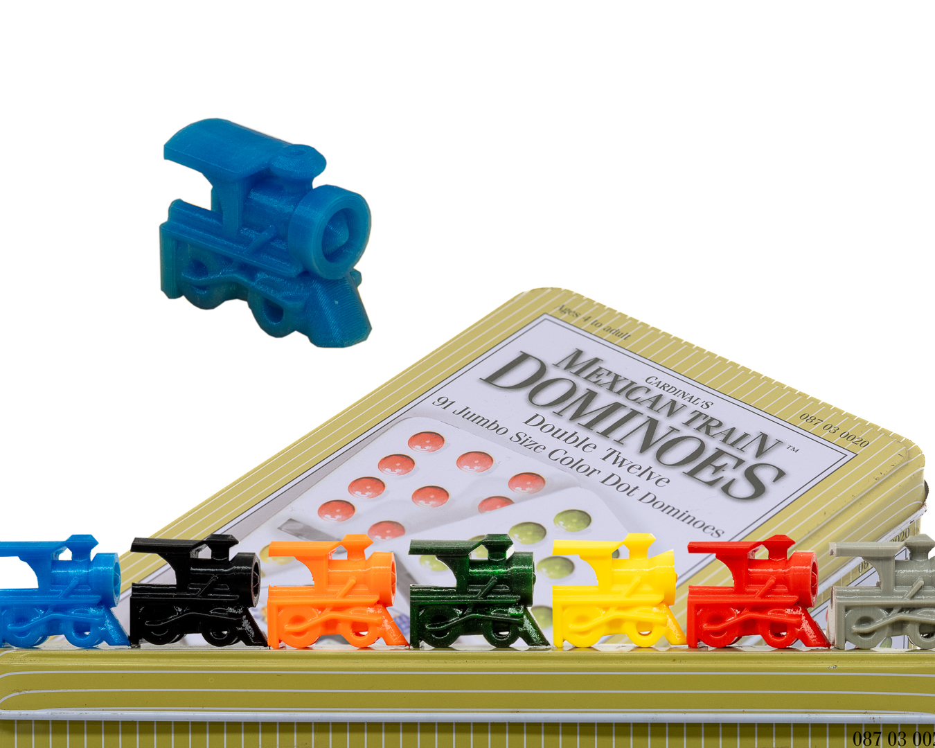 DOMINO TRAIN GAME TOKEN